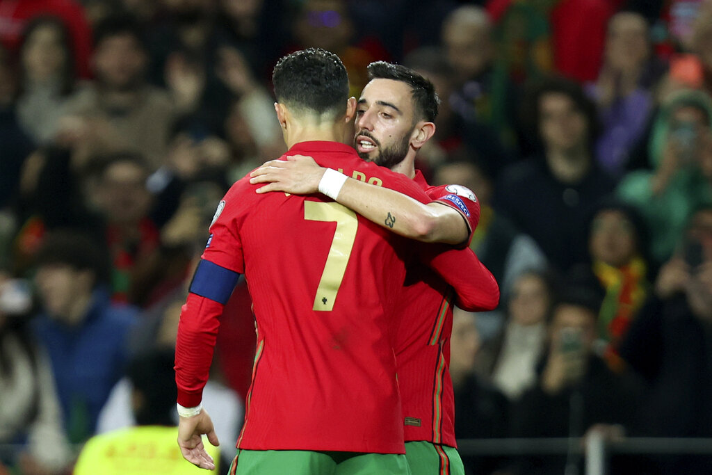 Bruno Fernandes Cetak Dua Gol, Portugal Pastikan Bermain di Piala Dunia 2022 Qatar