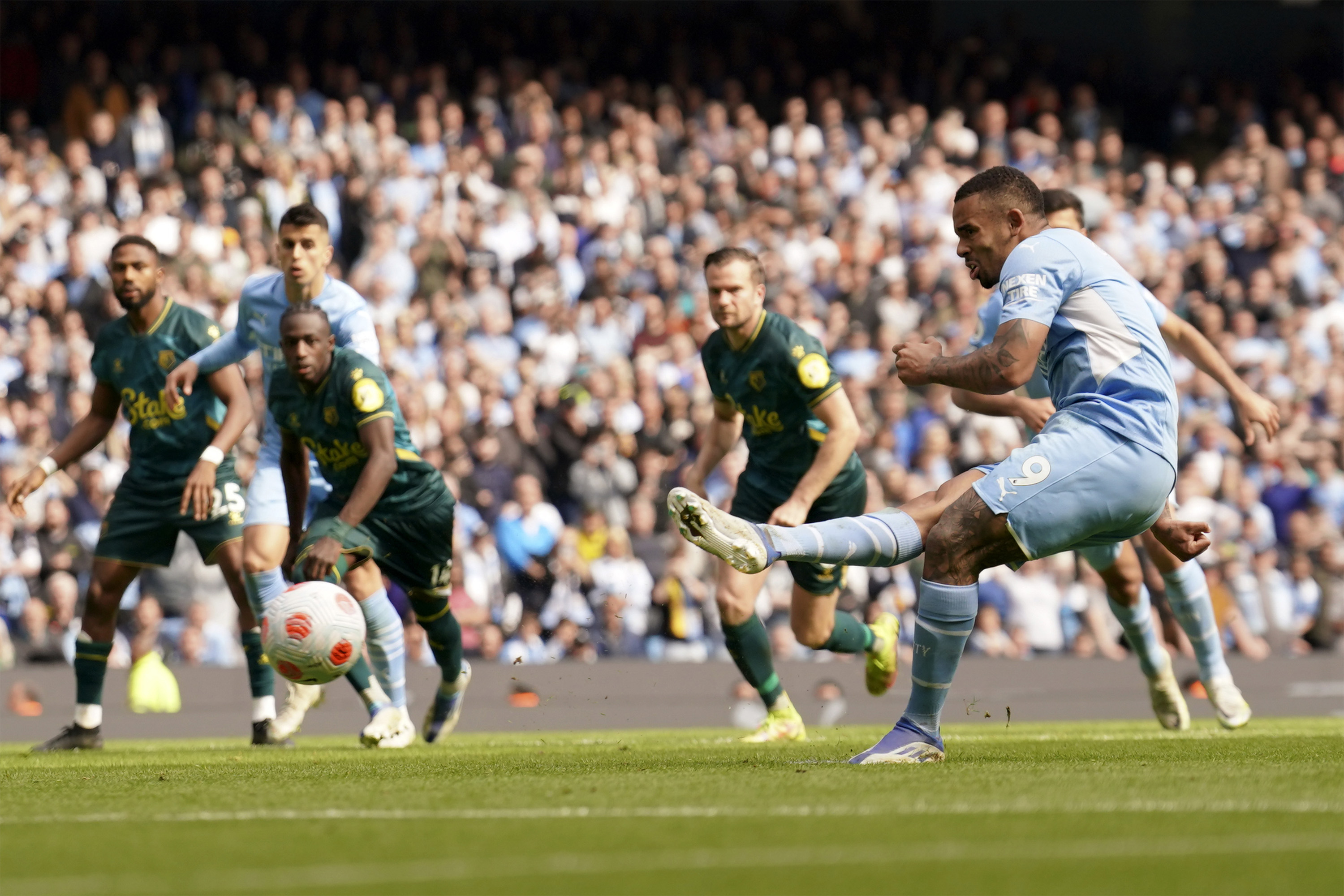 Gacor, Ini Dia Aksi Gabriel Jesus saat Cetak Empat Gol Bagi Manchester City