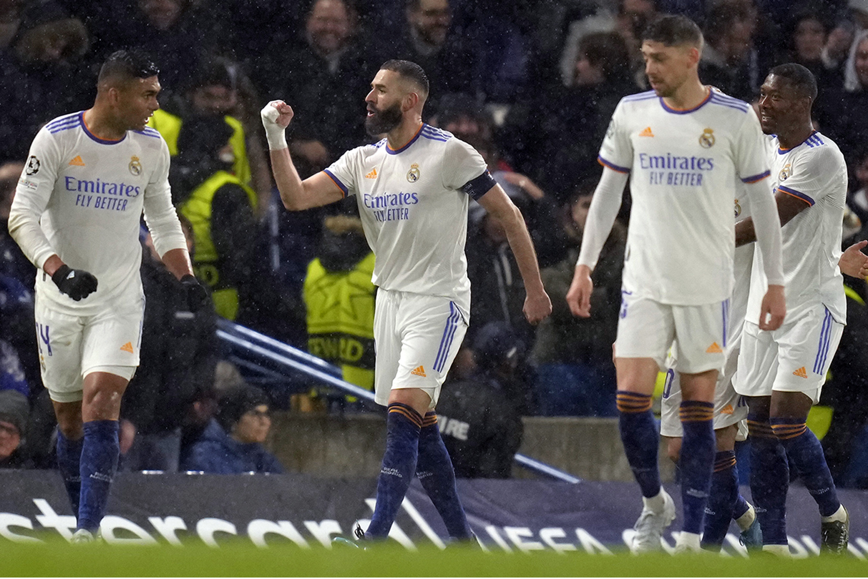 Aksi Benzema Bikin Hat-trick Lagi di Liga Champions