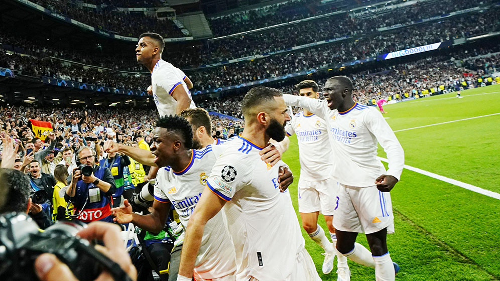 Dramatis, Epic Comeback Real Madrid Buat Manchester City Kembali Merana di Liga Champions