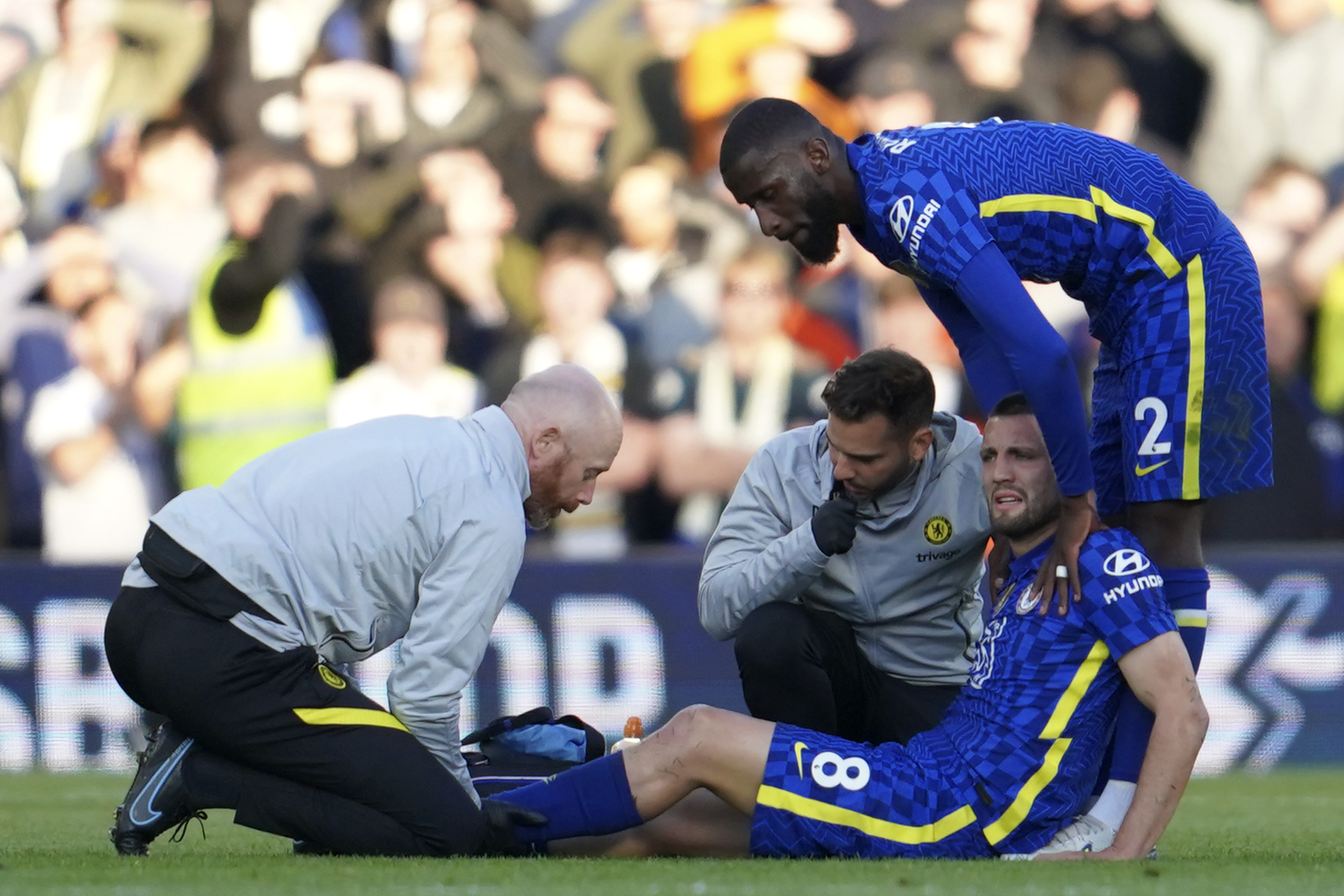 Reaksi Kesakitan Mateo Kovacic usai Mendapatkan Tekel Horor dari Pemain Leeds United Reaksi Kesakitan Mateo Kovacic usai Mendapatkan Tekel Horor dari Pemain Leeds United