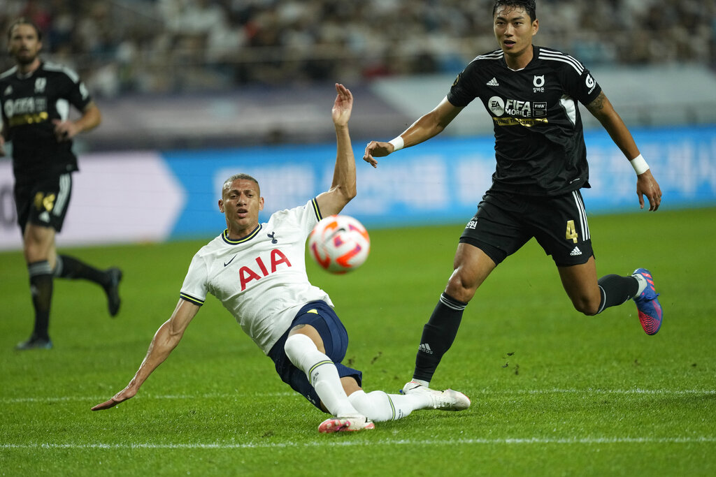 Debut Richarlison Bersama Tottenham, Duet Bareng Harry Kane dan Son Heung-min di Tur Pra Musim