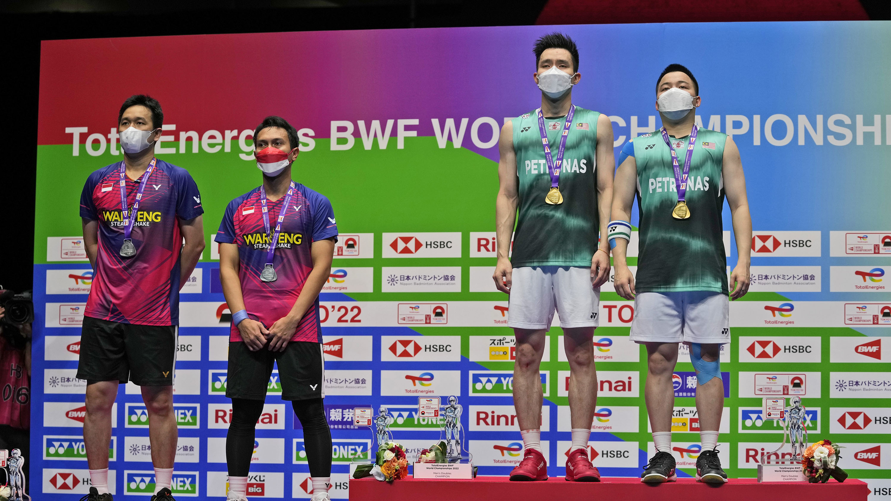 Kalah di Final, Gelar Keempat Ahsan / Hendra di Kejuaraan Dunia Tertunda