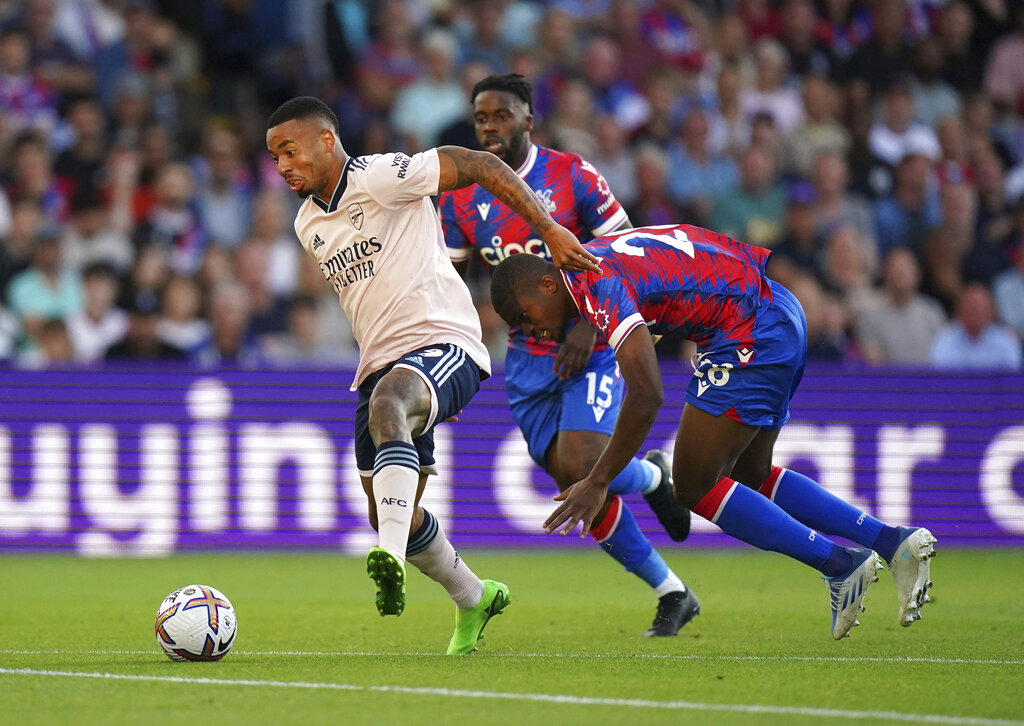 Gabriel Martinelli Cetak Gol Perdana di Premier League 2022/2023, Arsenal Menang Atas Crystal Palace
