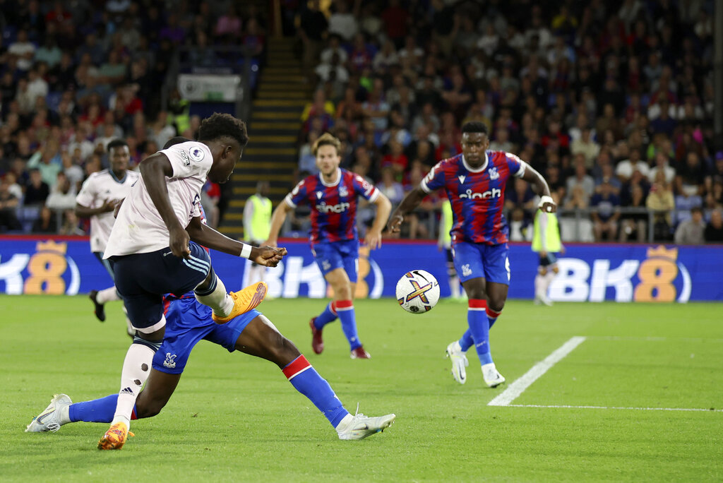 Gabriel Martinelli Cetak Gol Perdana di Premier League 2022/2023, Arsenal Menang Atas Crystal Palace