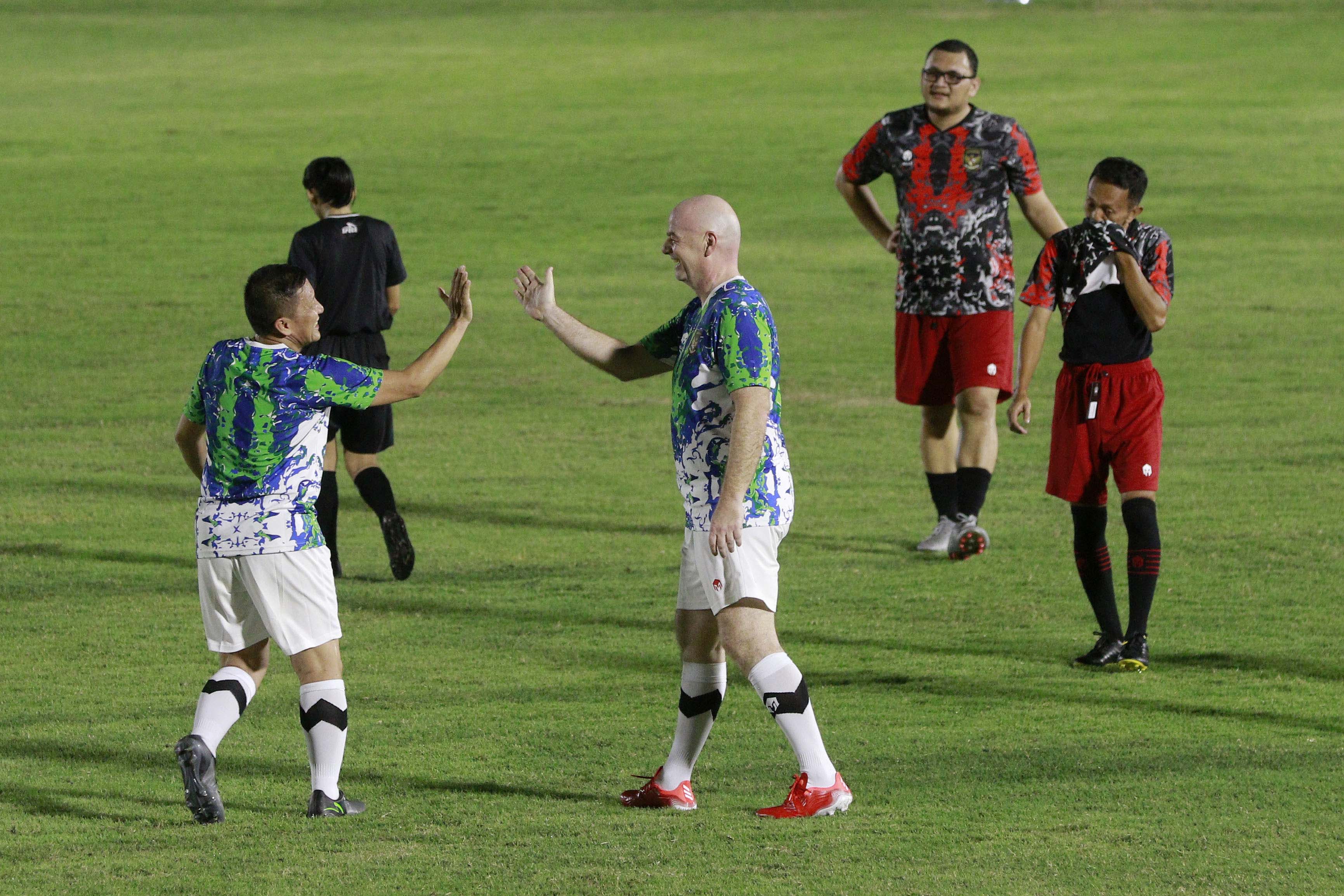 Presiden FIFA Ajak PSSI Main Bola, Duet Gianni Infantino dan Iwan Bule Gacor