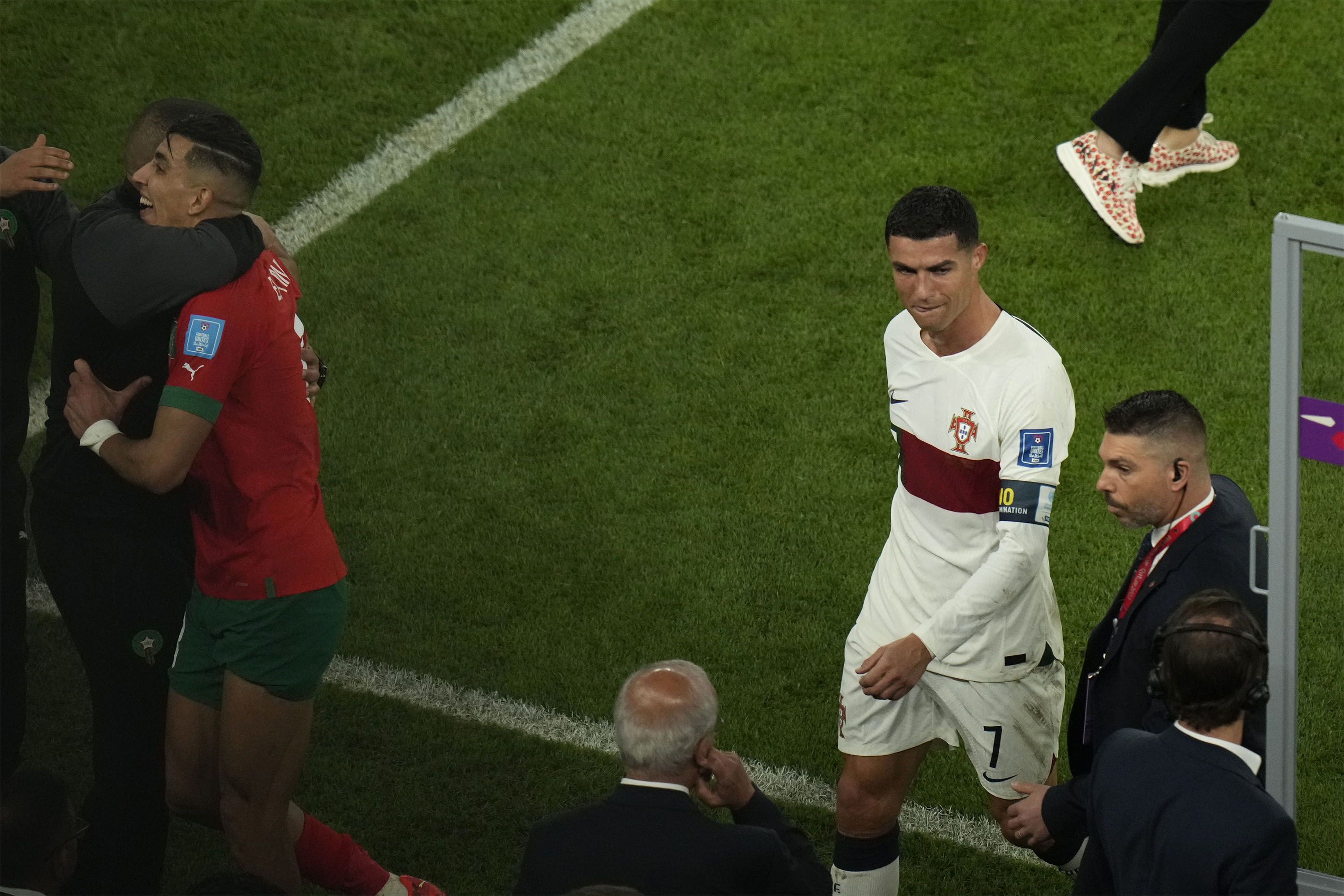 Tangisan Cristiano Ronaldo Setelah Maroko Kalahkan Portugal di Perempat Final Piala Dunia 2022