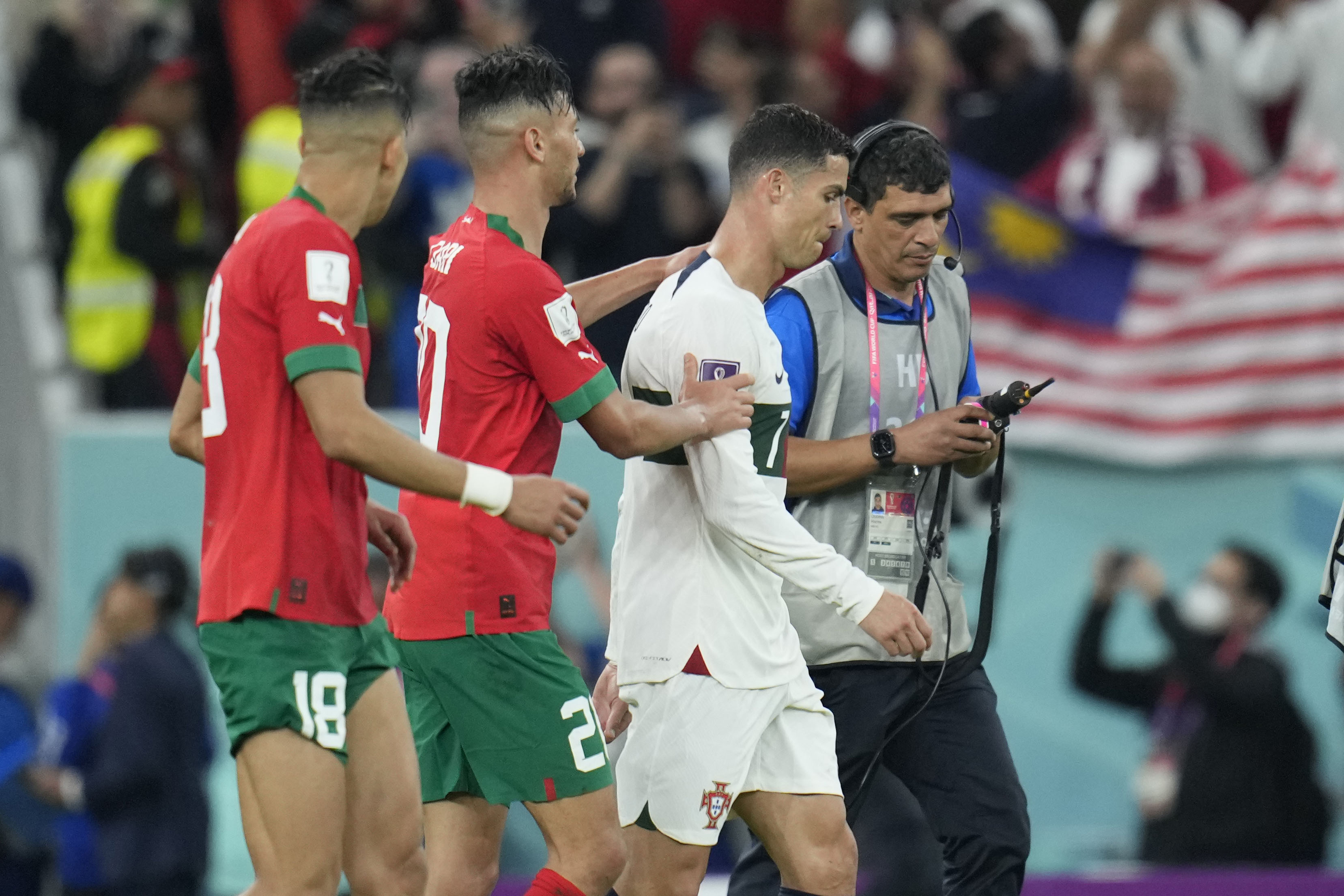 Tangisan Cristiano Ronaldo Setelah Maroko Kalahkan Portugal di Perempat Final Piala Dunia 2022