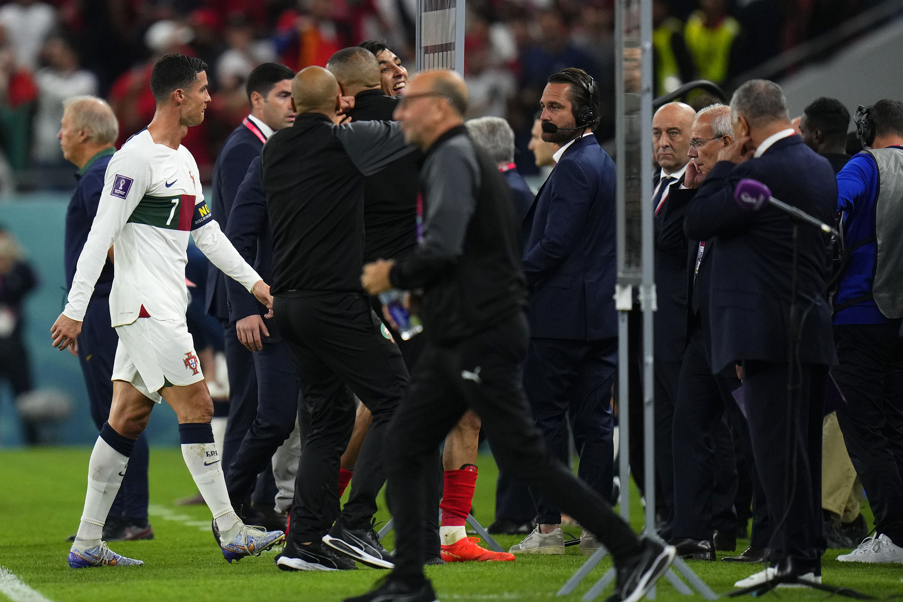 Tangisan Cristiano Ronaldo Setelah Maroko Kalahkan Portugal di Perempat Final Piala Dunia 2022