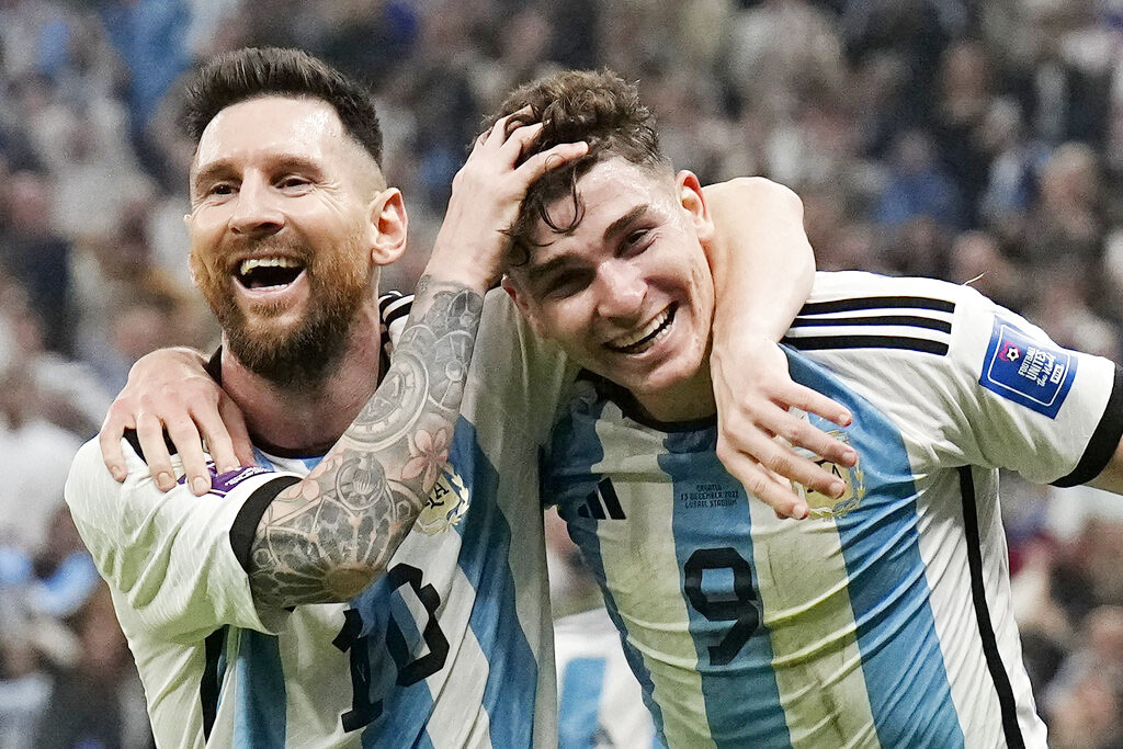 Melihat Aksi Messi dan Alvarez Bombardir Pertahanan Kroasia, Argentina Melaju ke Final Piala Dunia 2022