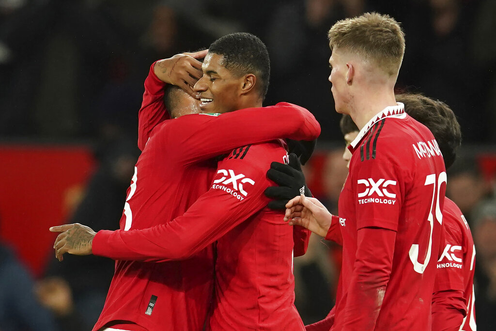 Marcus Rashford Semakin Garang, Borong 2 Gol Bawa MU Tumbangkan Charlton Athletic di Carabao Cup