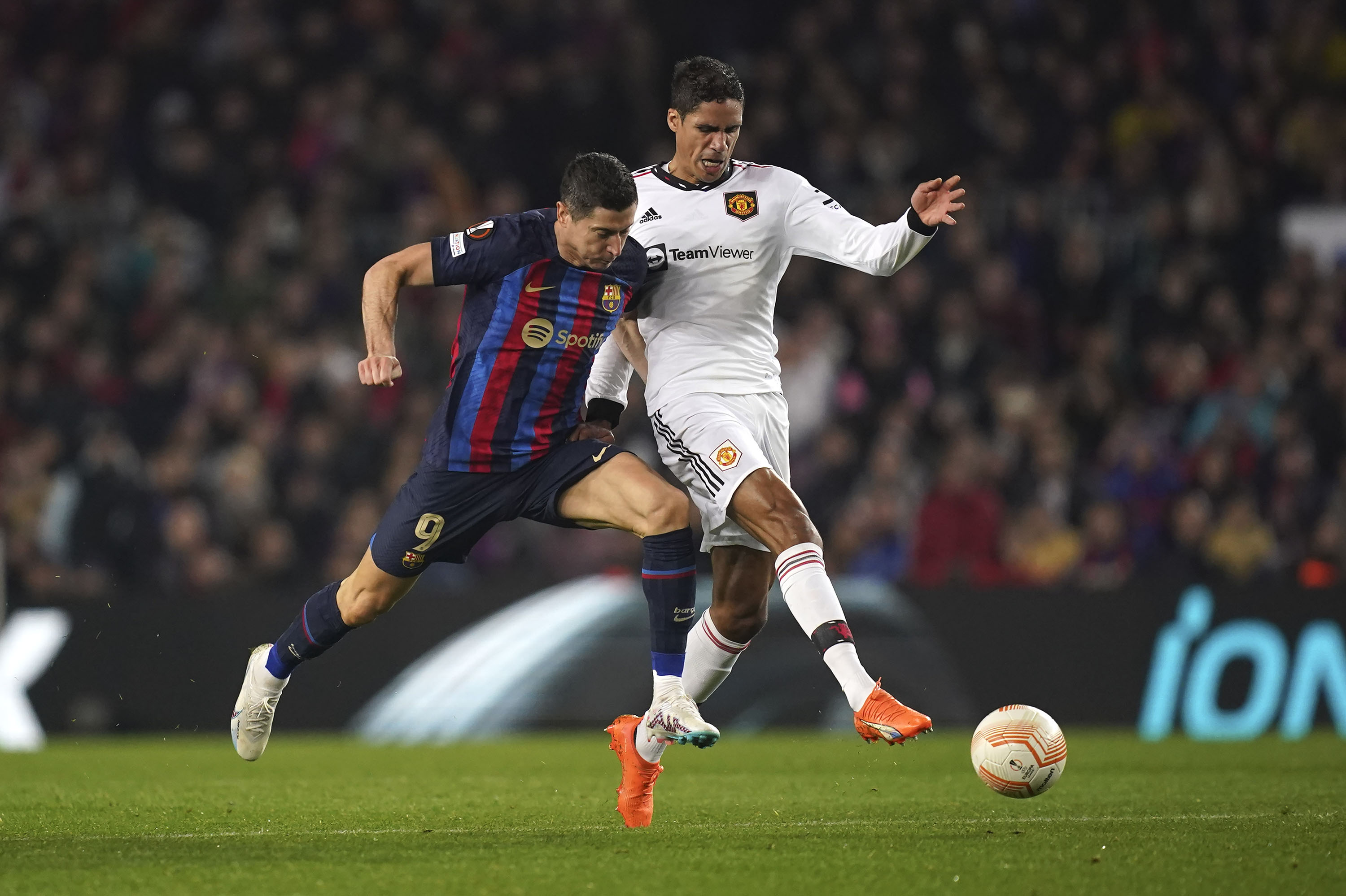 Duel Sengit Barcelona dan Manchester United di Liga Europa Berakhir Imbang