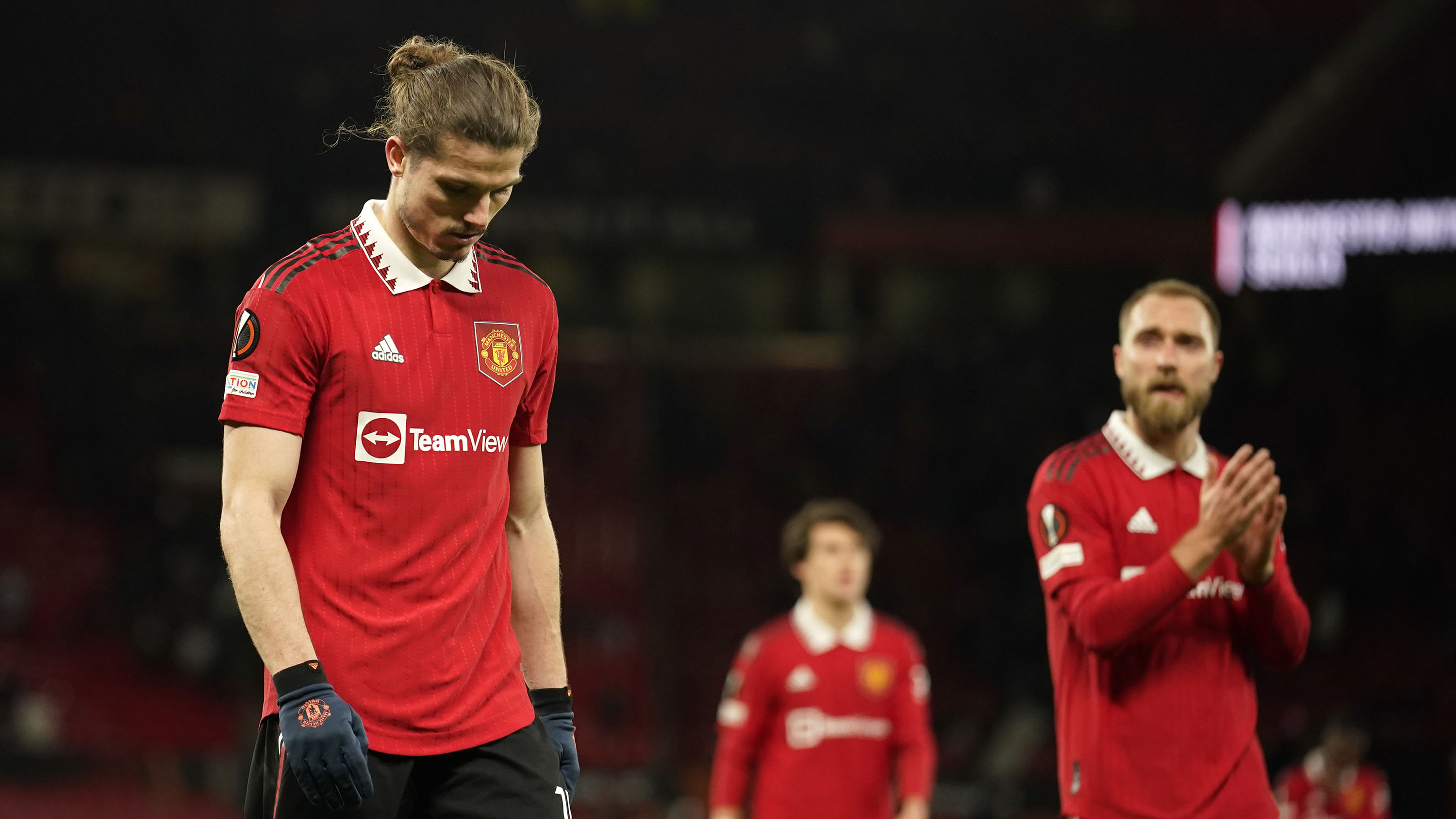 Usaha Marcel Sabitzer Sia-sia, MU Kena Comback Dua Gol Bunuh Diri di Leg Pertama Perempat Final Liga Europa