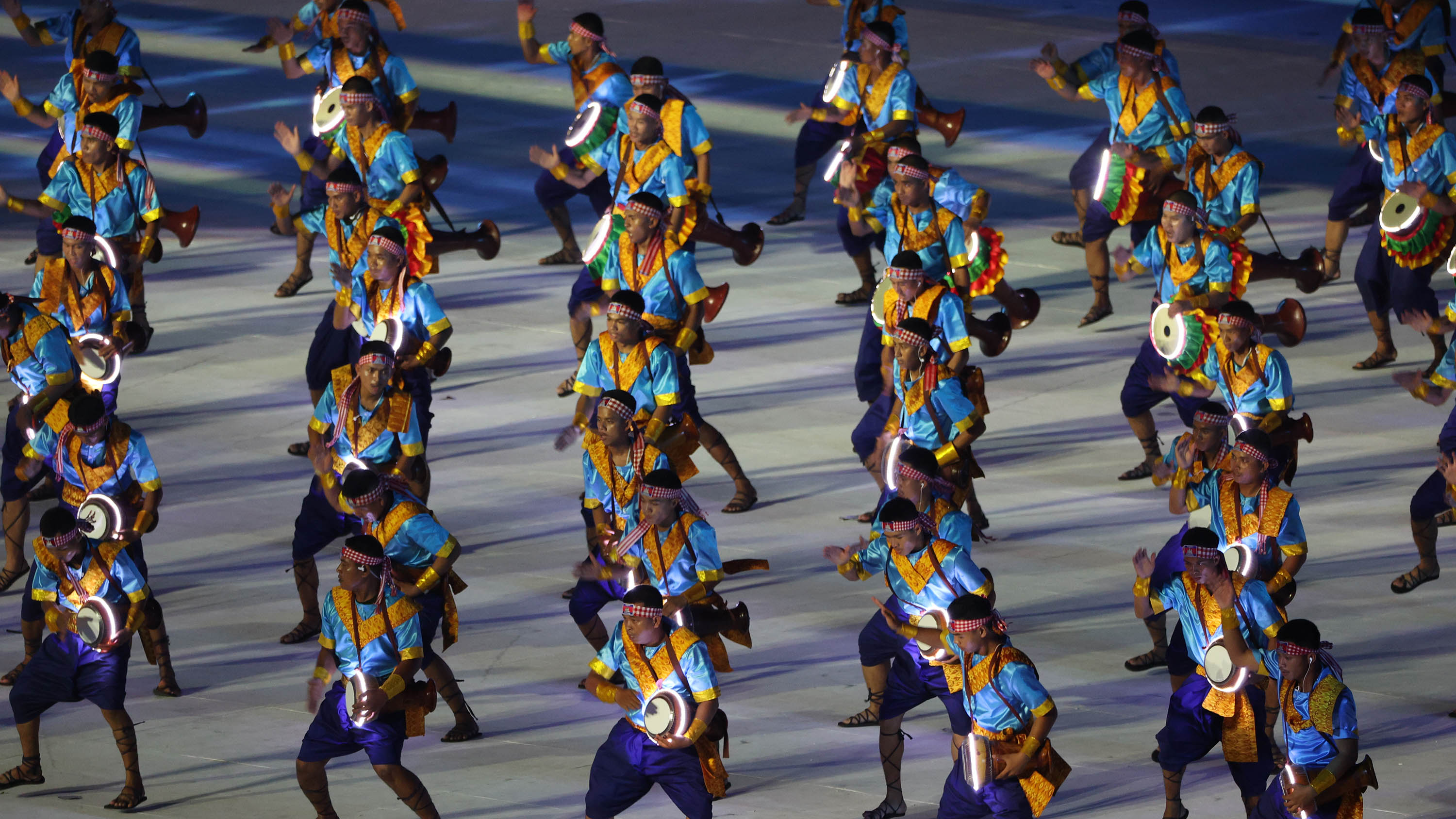 Visualisasi Indah Sejarah Kamboja Jadi Benang Merah Rangkaian Upacara Pembukaan SEA Games 2023