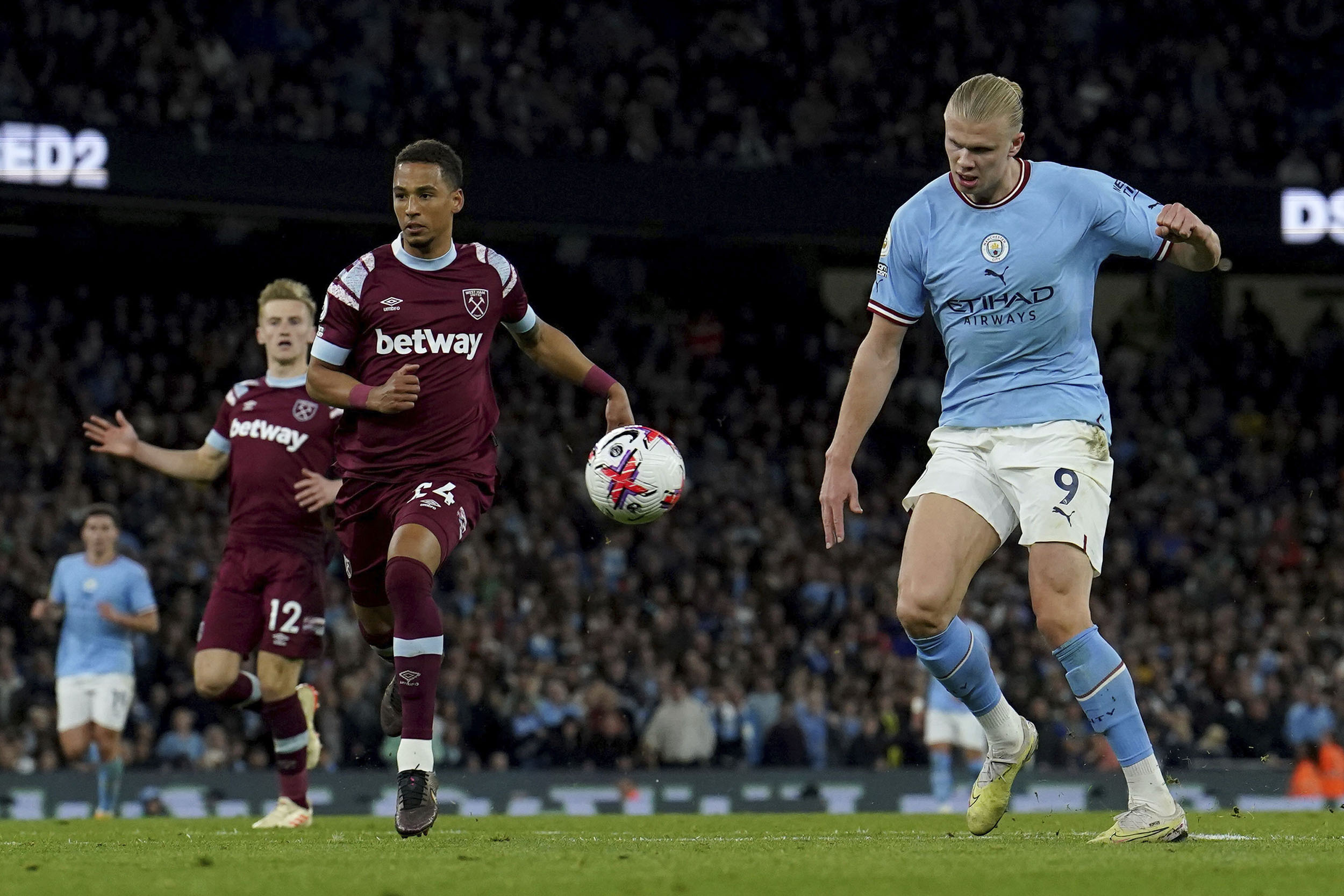 Cetak Satu Gol Ke Gawang West Ham Erling Haaland Kukuhkan Diri Jadi Pemain Paling Tajam Di Liga 