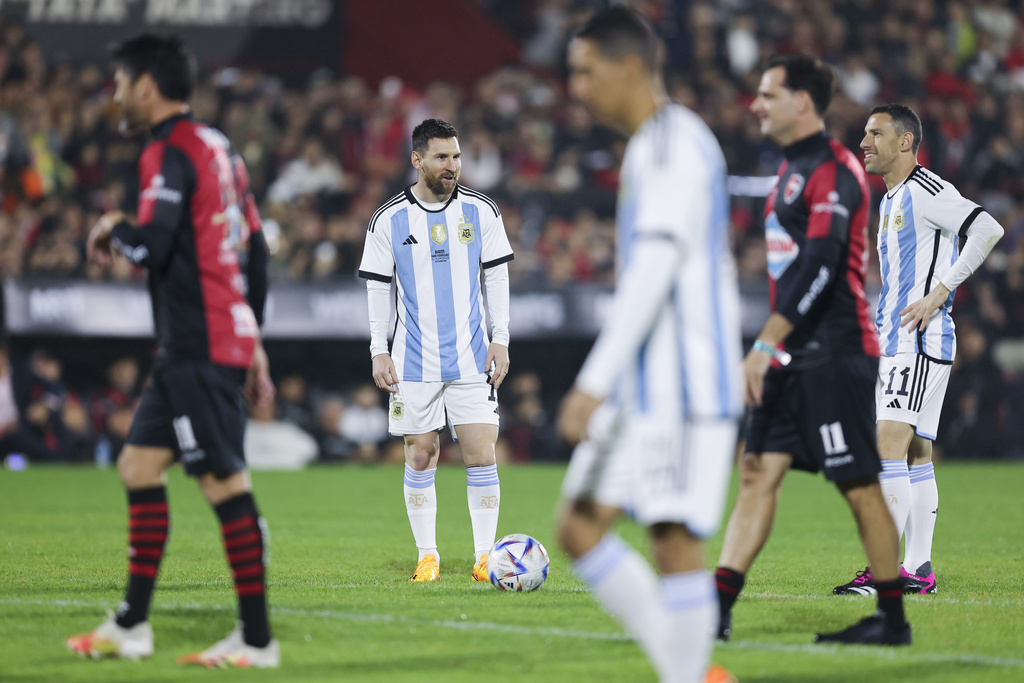 Belum Bermain untuk Inter Miami, Ini Dia Aksi Lionel Messi di Pertandingan Perpisahan Maxi Rodriguez