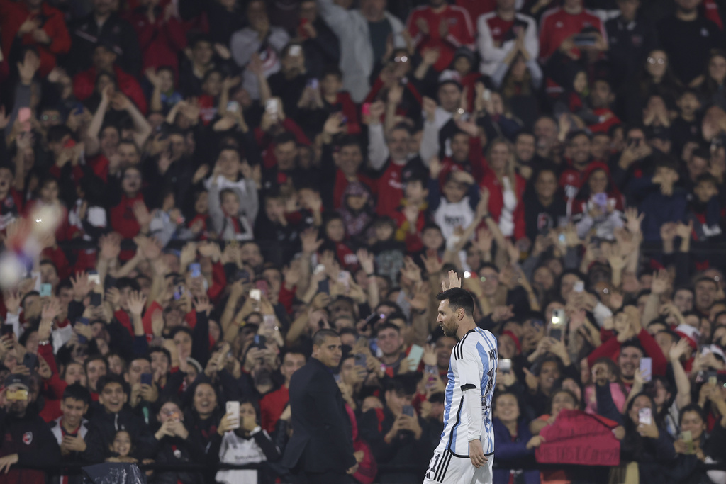 Belum Bermain untuk Inter Miami, Ini Dia Aksi Lionel Messi di Pertandingan Perpisahan Maxi Rodriguez