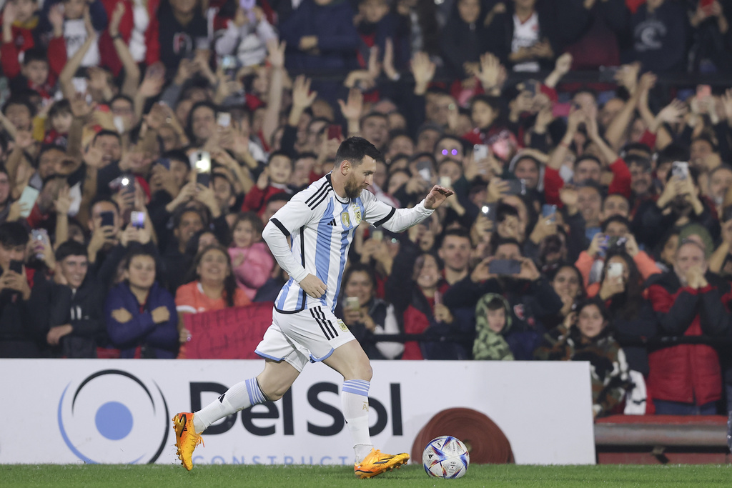 Belum Bermain untuk Inter Miami, Ini Dia Aksi Lionel Messi di Pertandingan Perpisahan Maxi Rodriguez