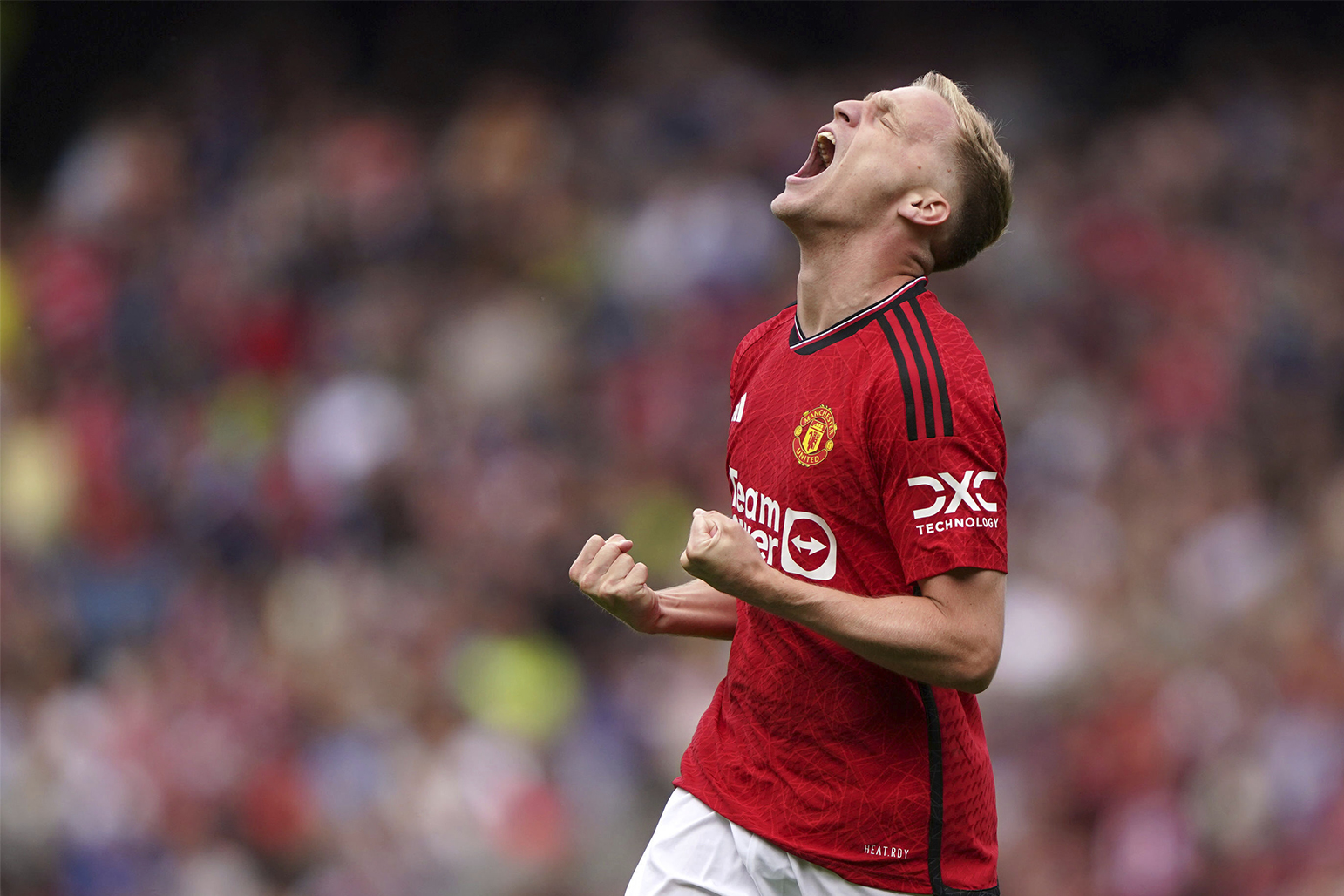 Pemain Muda Manchester United Bantu Donny van de Beek Cetak Gol di Laga Pramusim 