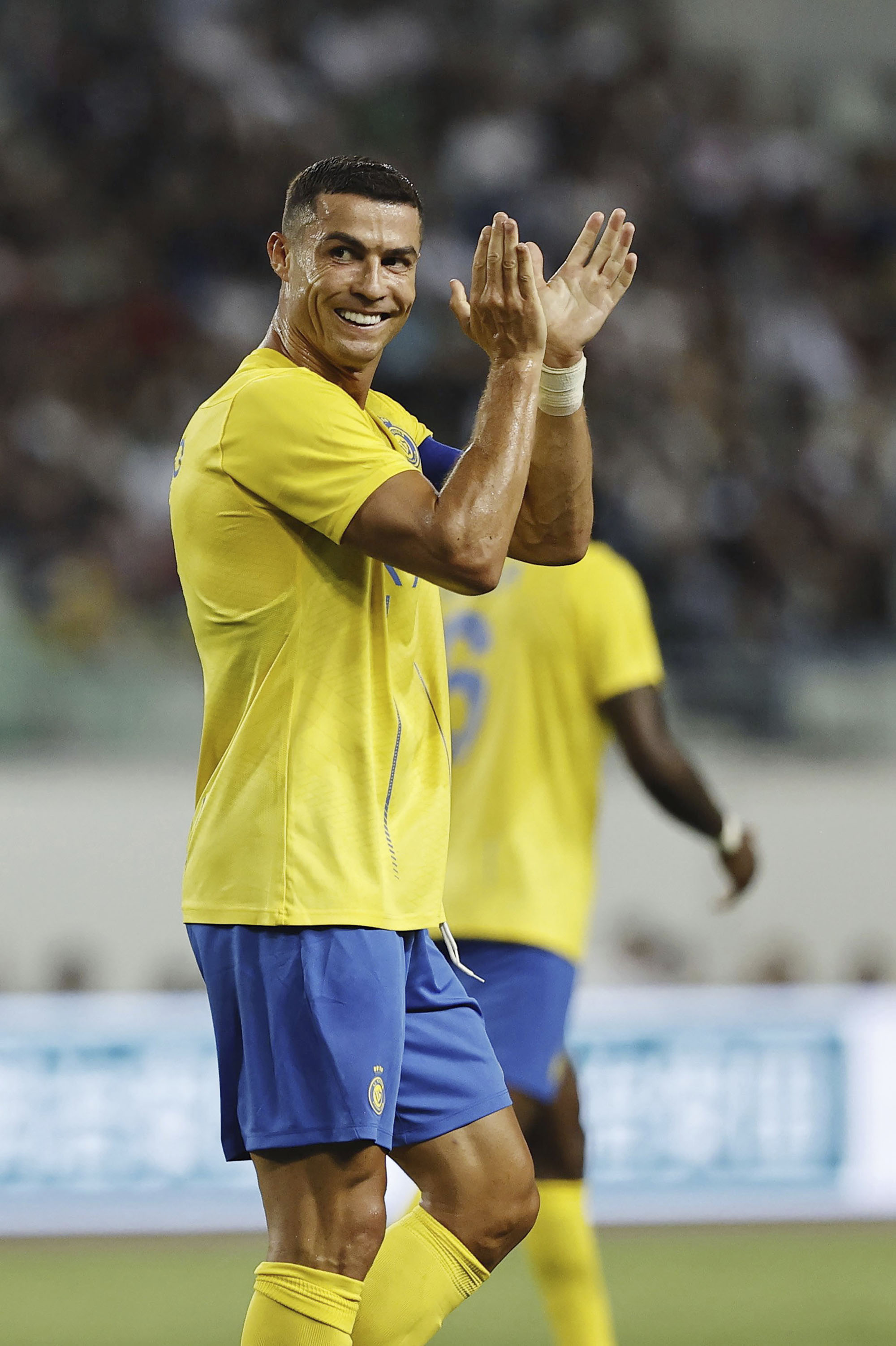 Aksi Memukau Ronaldo saat Al Nassr Jajal Juara Liga Prancis, PSG pada laga Pramusim di Jepang