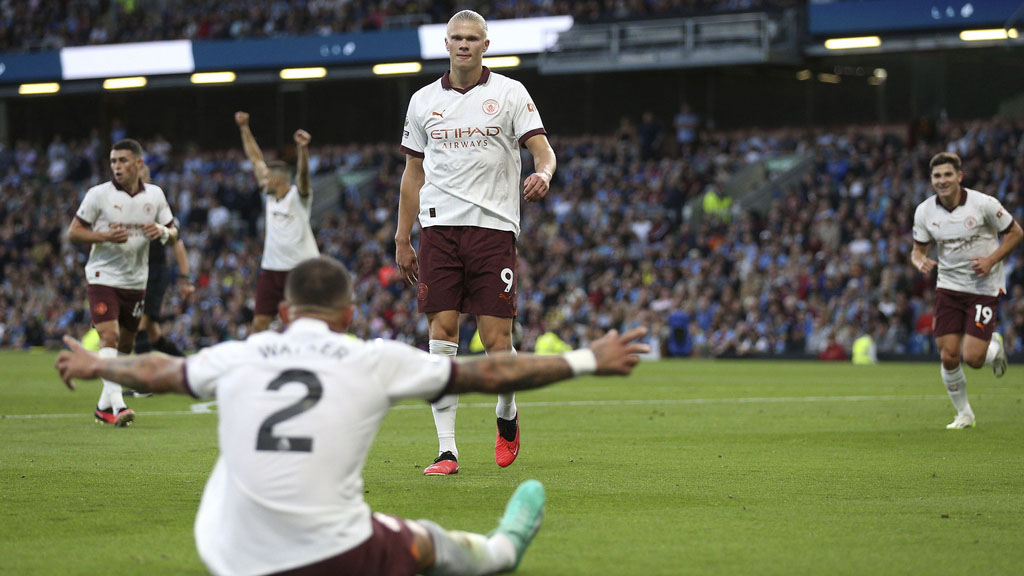 Erling Haaland Tak Terbendung, Manchester City Hajar Burnley di Liga Inggris