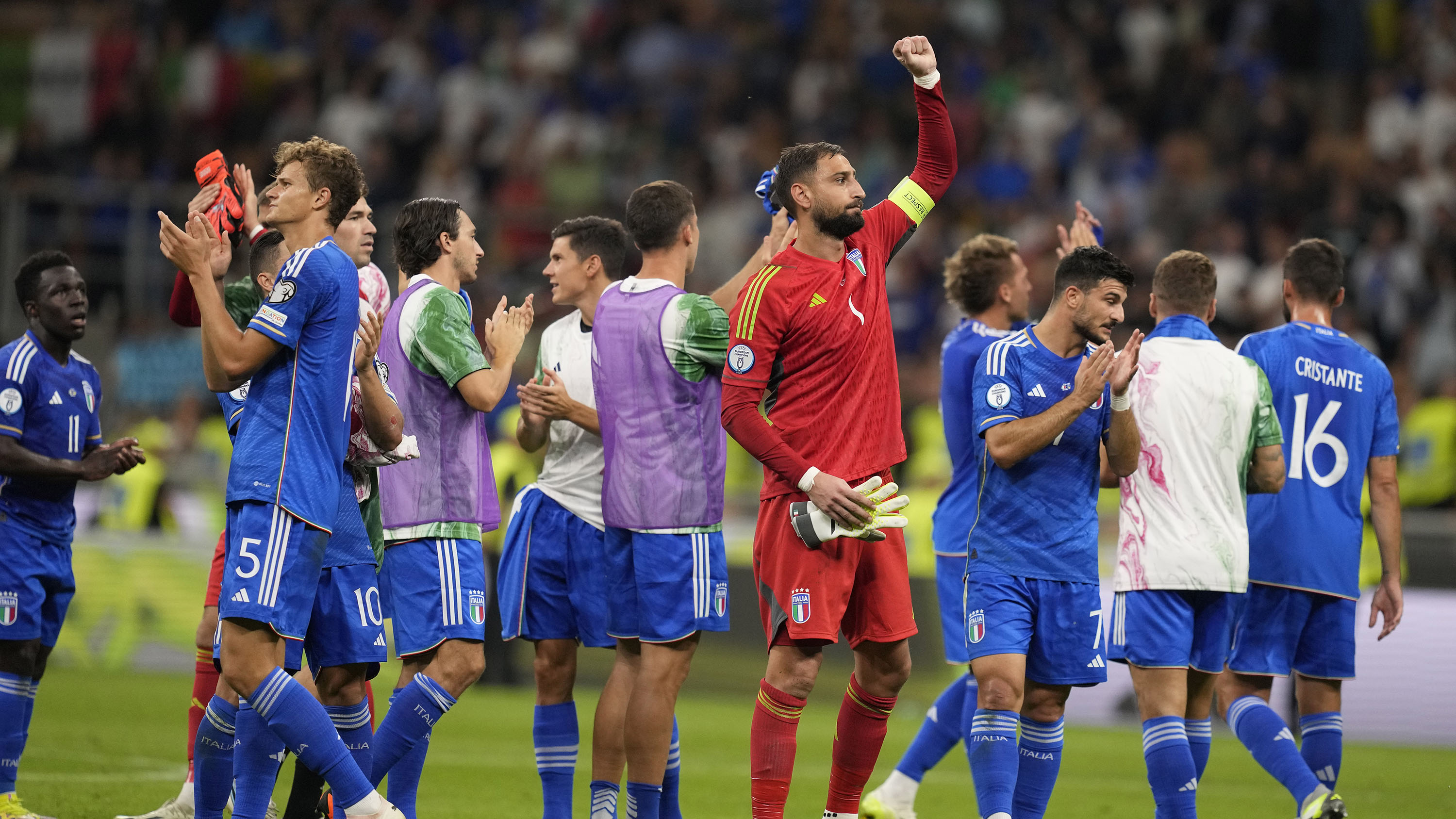 Debut Kemenangan Pelatih Anyar Luciano Spalletti saat Timnas Italia Jinakkan Ukraina pada Kualifikasi Euro 2024