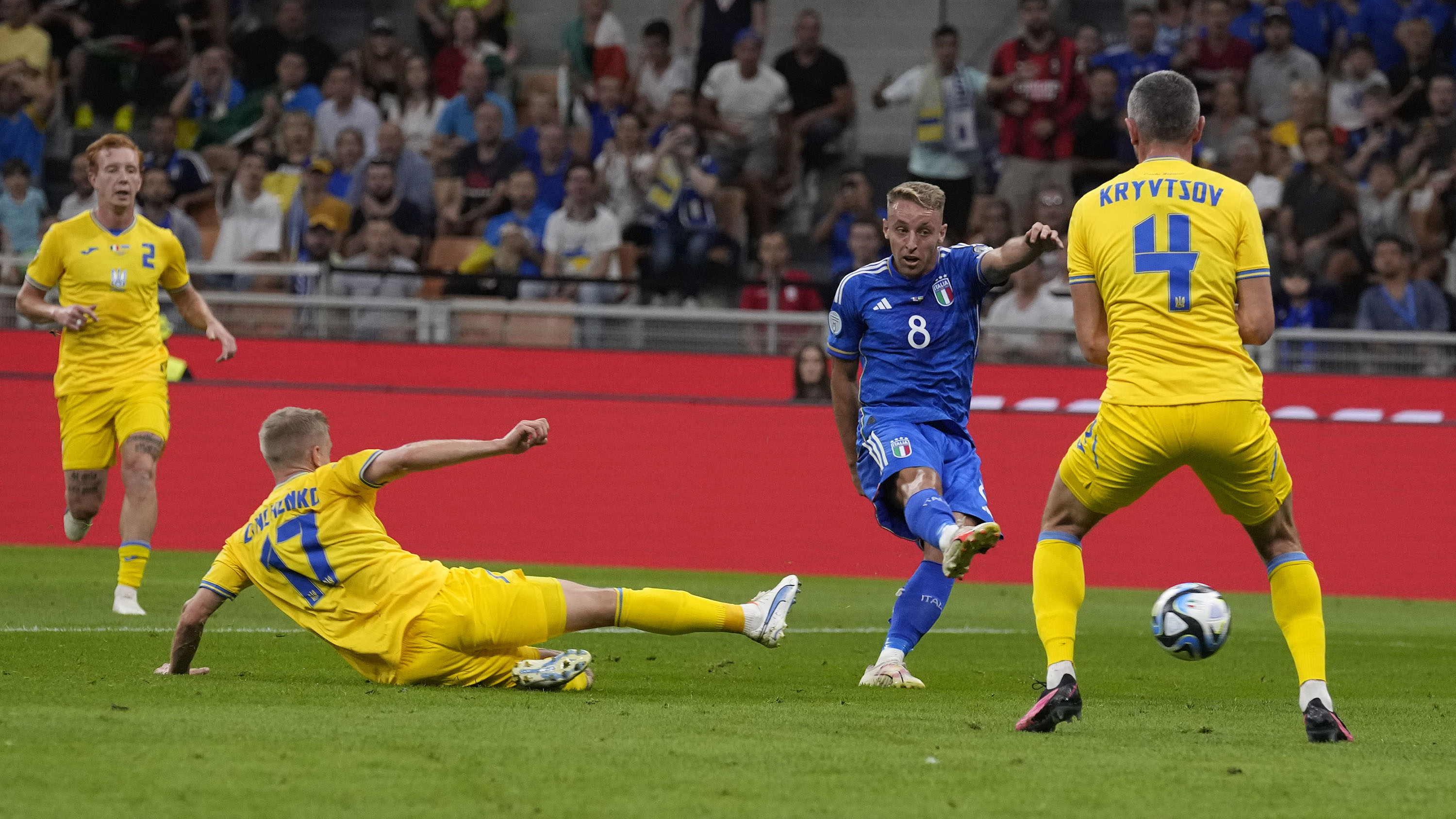 Debut Kemenangan Pelatih Anyar Luciano Spalletti saat Timnas Italia Jinakkan Ukraina pada Kualifikasi Euro 2024