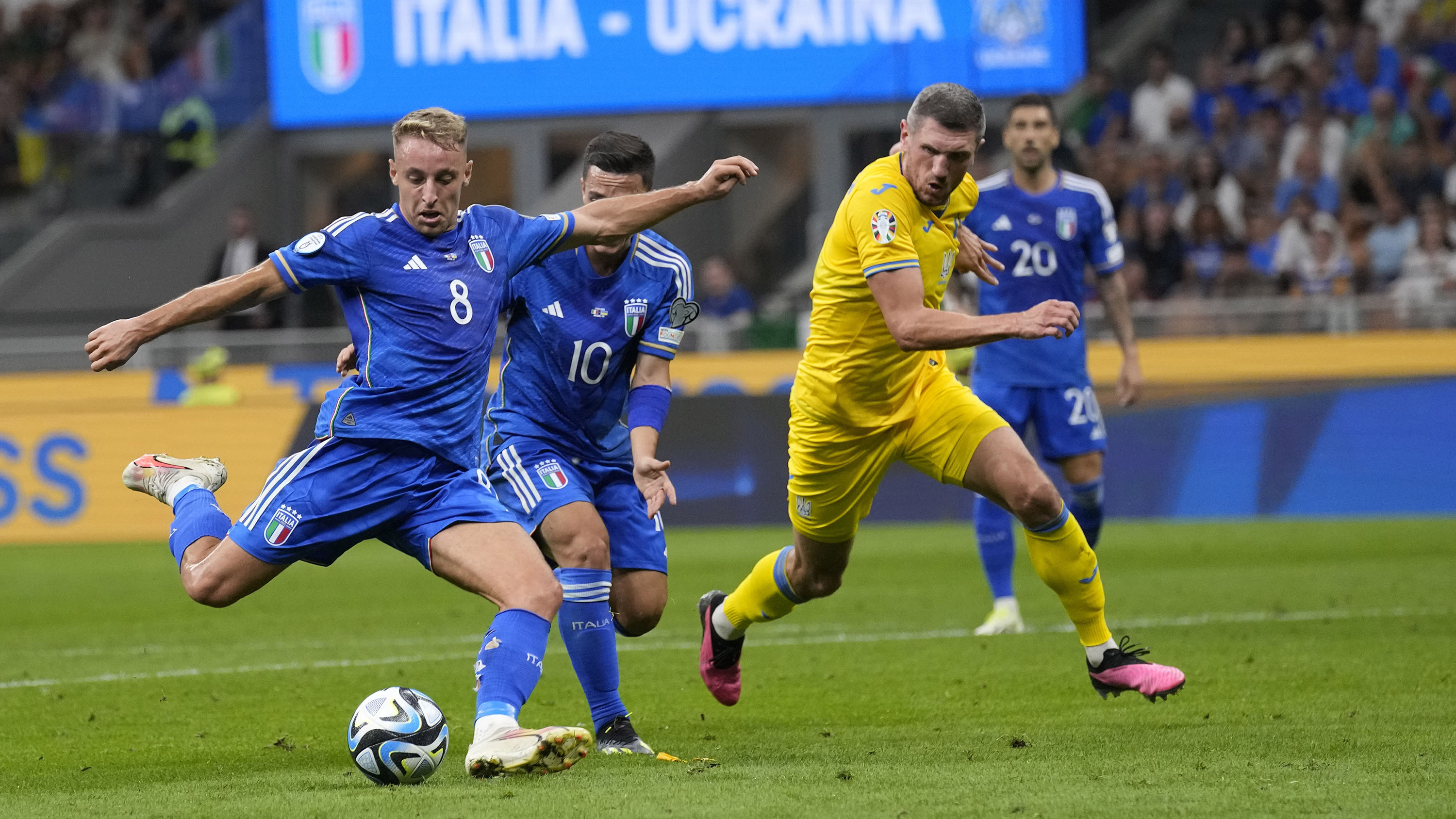 Debut Kemenangan Pelatih Anyar Luciano Spalletti saat Timnas Italia Jinakkan Ukraina pada Kualifikasi Euro 2024