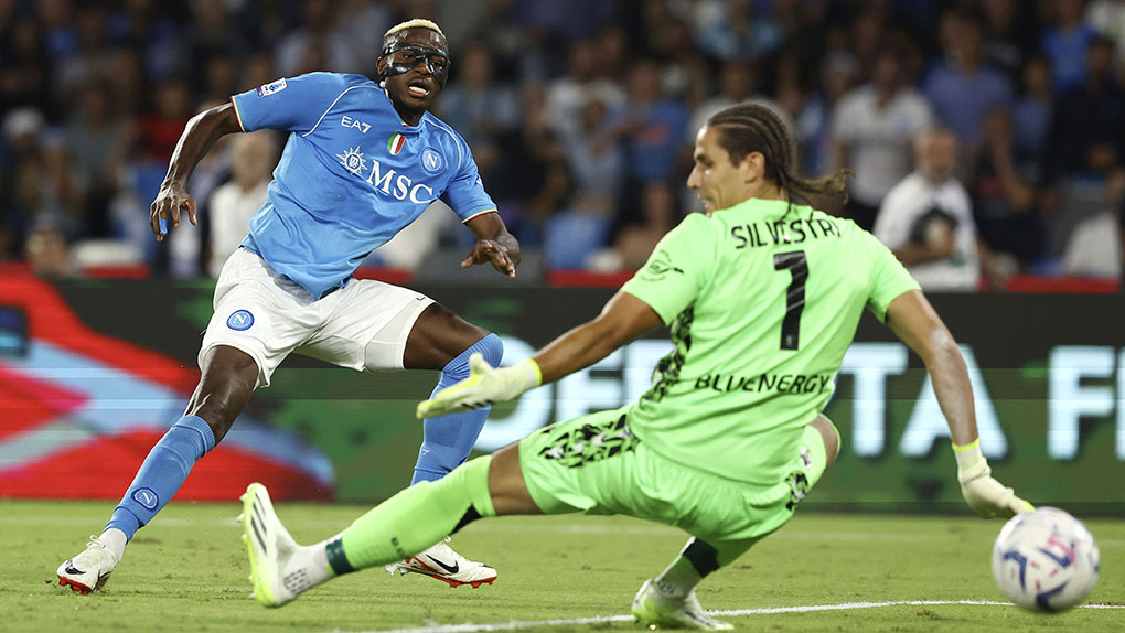 Profesional Victor Osimhen di Napoli, Cetak Gol Bawa I Partenopei taklukkan Udinese