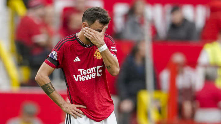 Kekecewaan Pemain Manchester United Setelah Dipecundangi Brighton and Hove Albion