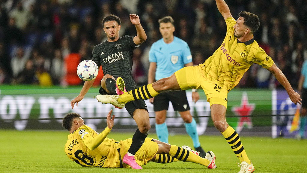 PSG Menang Meyakinkan Atas Borussia Dortmund di Liga Champions