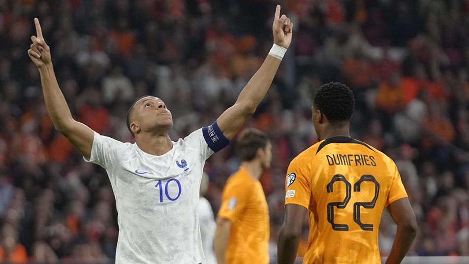 Kylian Mbappe Bawa Timnas Prancis Bekuk Belanda di Kualifikasi Euro 2024