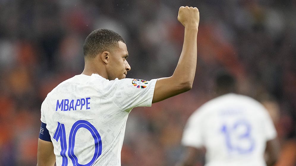 Kylian Mbappe Bawa Timnas Prancis Bekuk Belanda di Kualifikasi Euro 2024