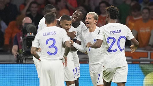 Kylian Mbappe Bawa Timnas Prancis Bekuk Belanda di Kualifikasi Euro 2024