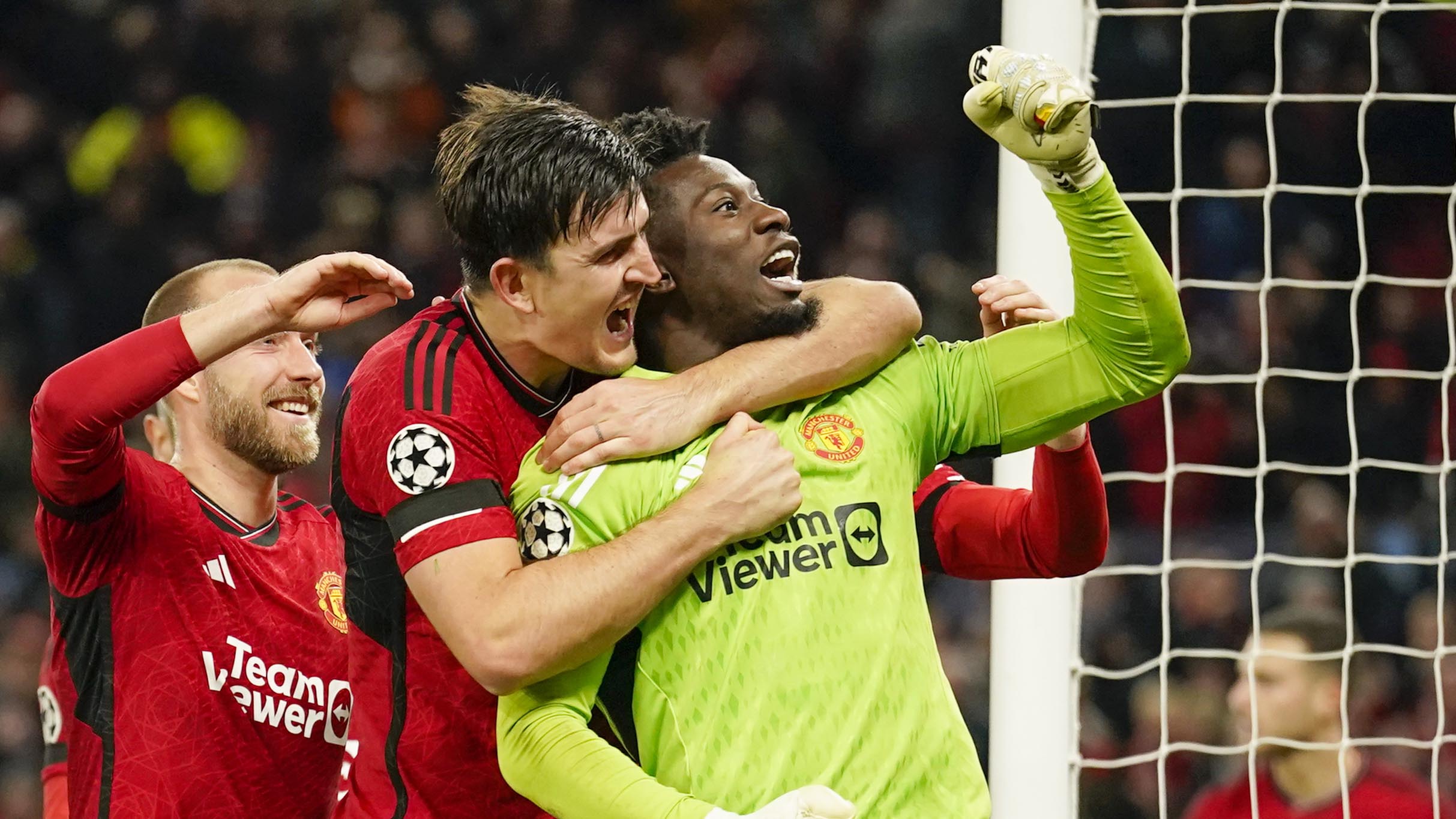 Momen Langka Harry Maguire dan Andre Onana Dipuja Sebagai Pahlawan Manchester United