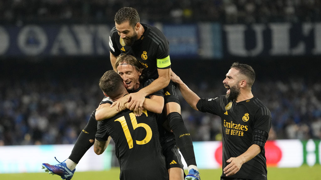 Beri Perlawanan Sengit, Napoli Akhirnya Harus Mengakui Real Madrid Memang Raja Liga Champions