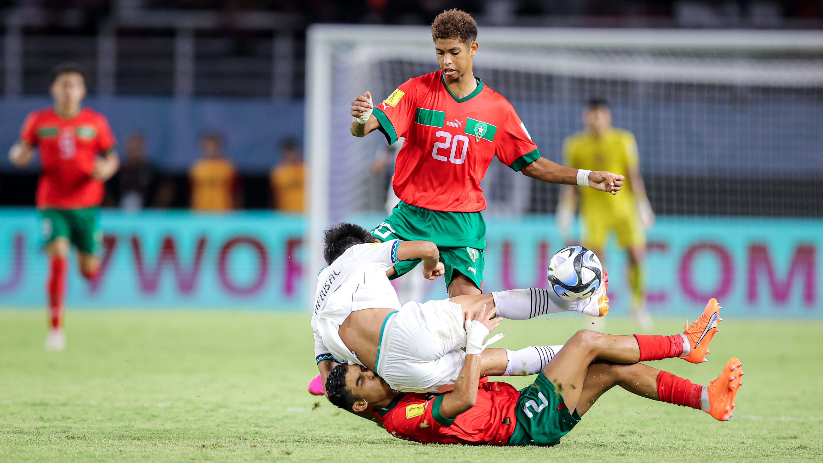 Meskipun Kalah, Ini Dia Semangat yang Ditunjukkan Pemain Timnas Indonesia U-17 saat Melawan Maroko