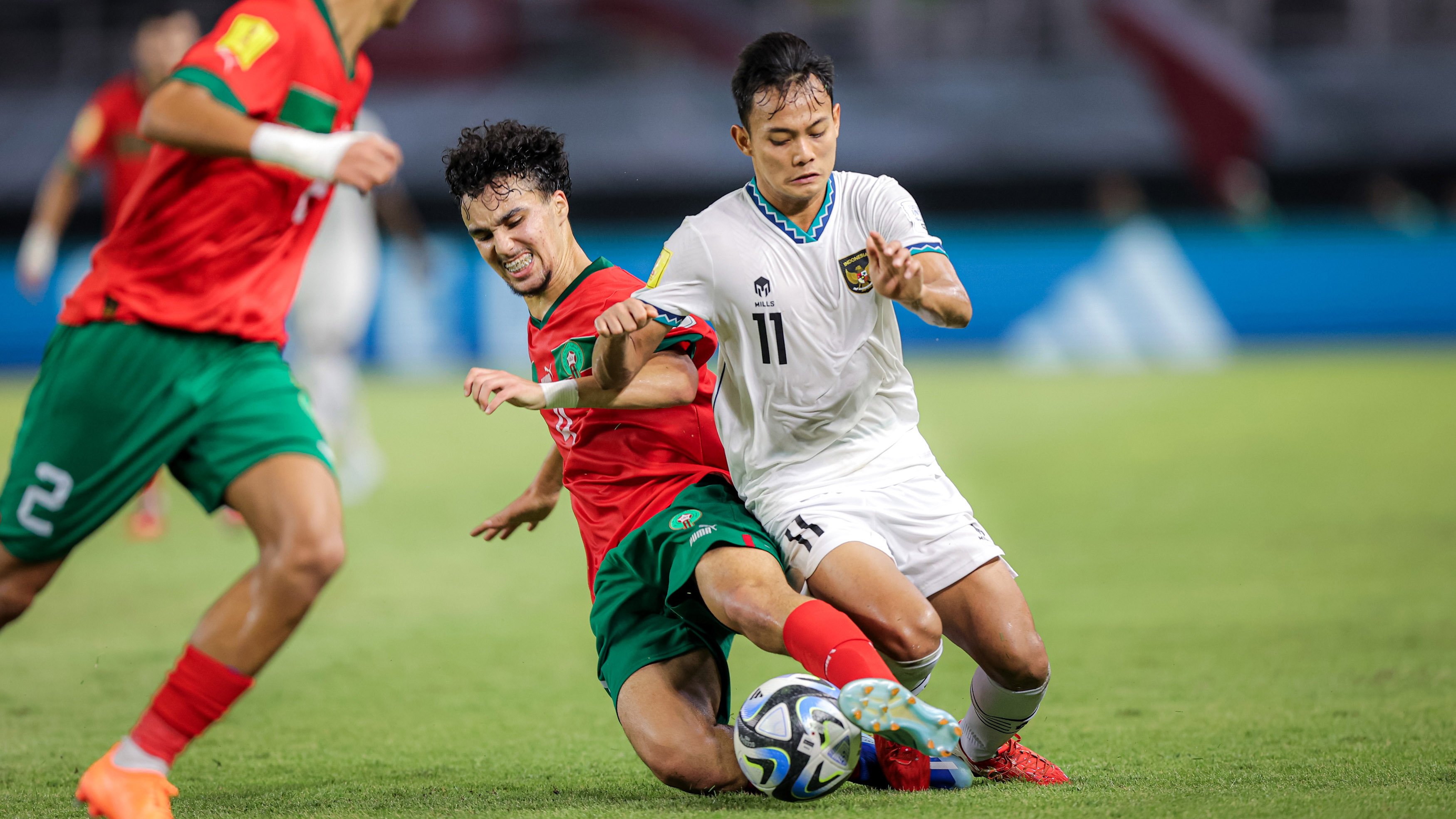 Meskipun Kalah, Ini Dia Semangat yang Ditunjukkan Pemain Timnas Indonesia U-17 saat Melawan Maroko