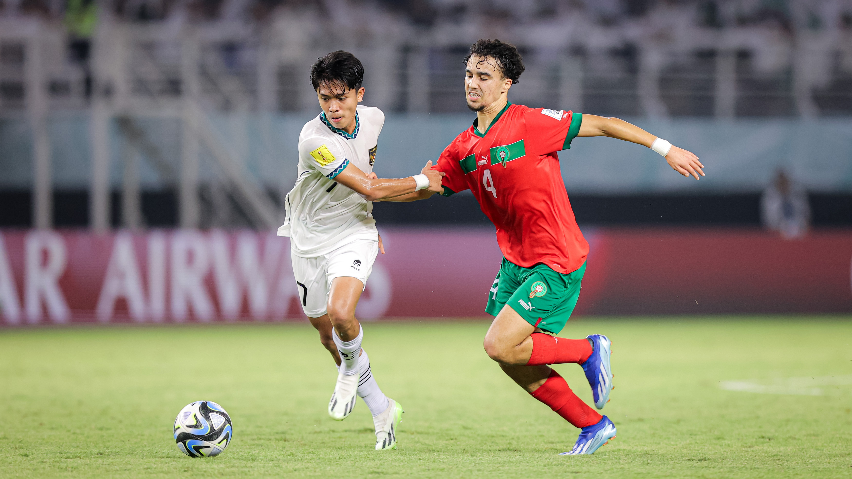 Meskipun Kalah, Ini Dia Semangat yang Ditunjukkan Pemain Timnas Indonesia U-17 saat Melawan Maroko