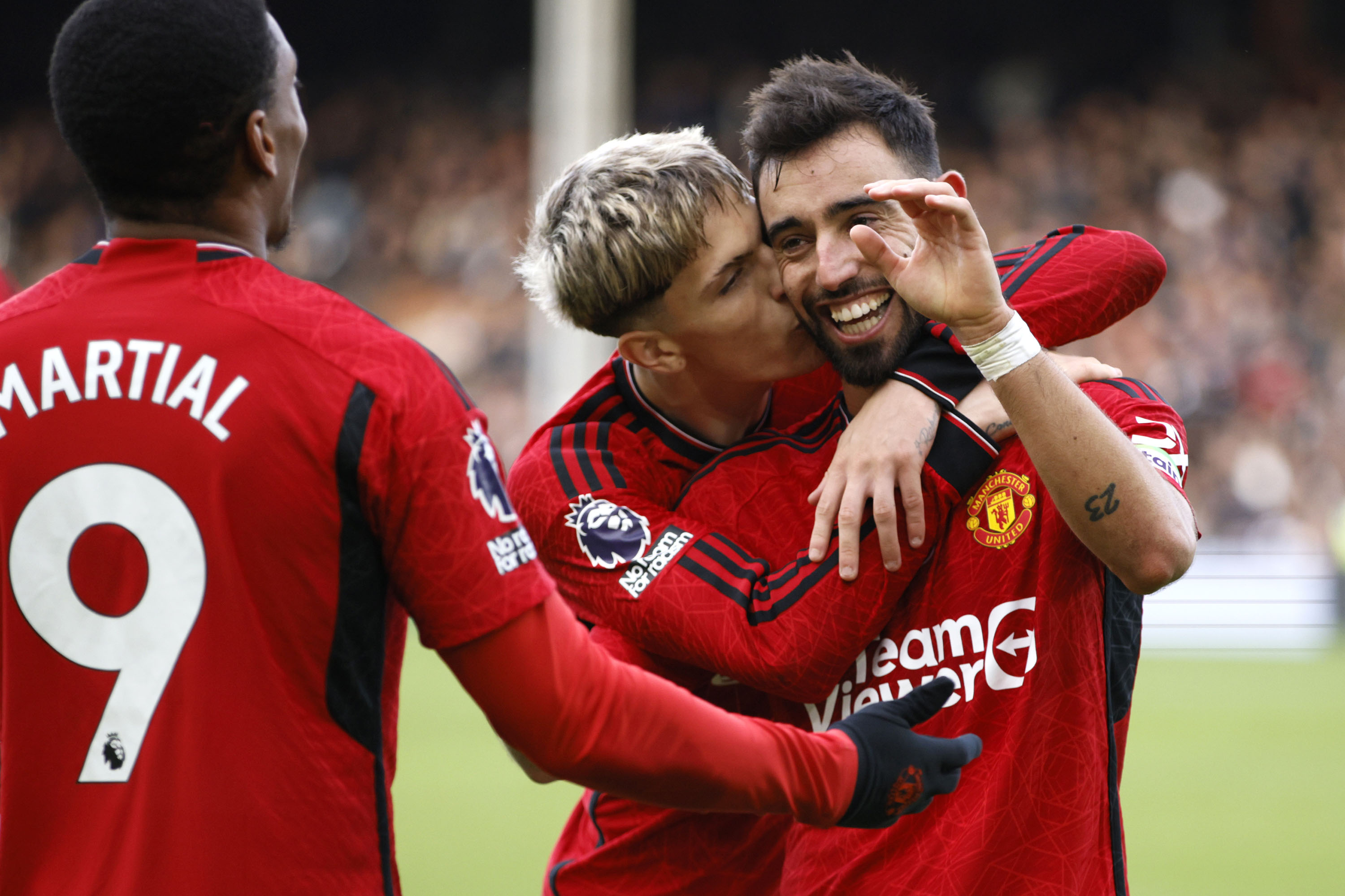 Gol Tunggal Bruno Fernandes Bawa MU Tumbangkan Tuan Rumah Fulham di Liga Inggris 2023/2024