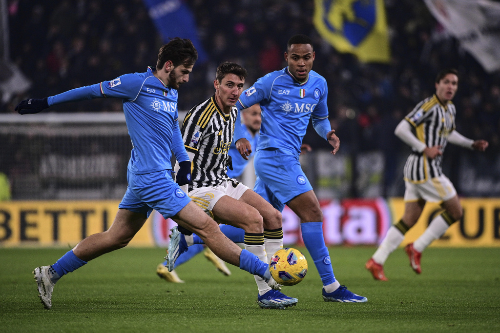 Aksi Pemain Juventus saat Melawan Napoli, Fedrico Gatti Lagi-Lagi Jadi Pahlawan Bianconeri