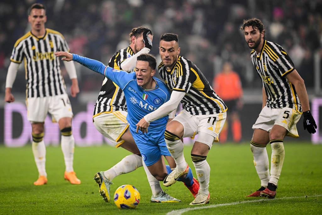 Aksi Pemain Juventus saat Melawan Napoli, Fedrico Gatti Lagi-Lagi Jadi Pahlawan Bianconeri