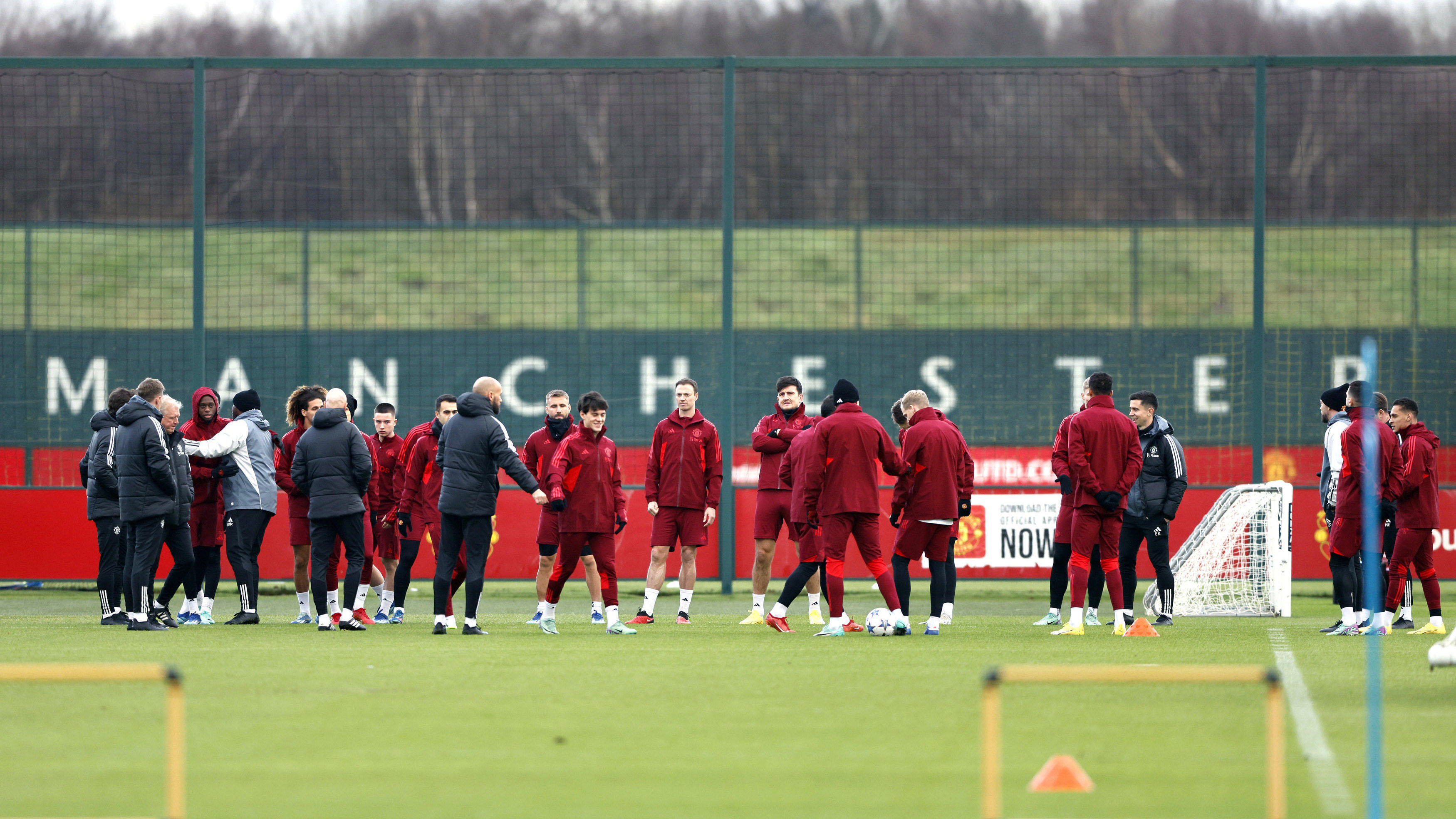 Mengintip Sesi Latihan Pemain Man United Jelang Hadapi Bayern Munchen 