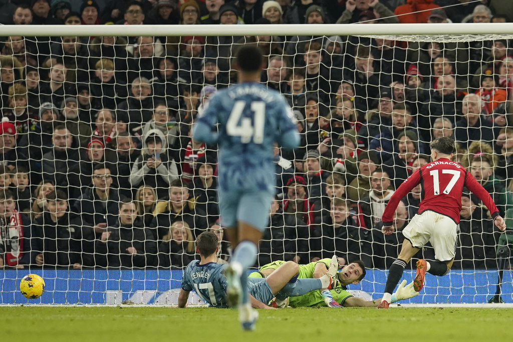 Gol Perdana Rasmus Hojlund di Premier League Jadi Penyelamat MU dari Kekalahan atas Aston Villa