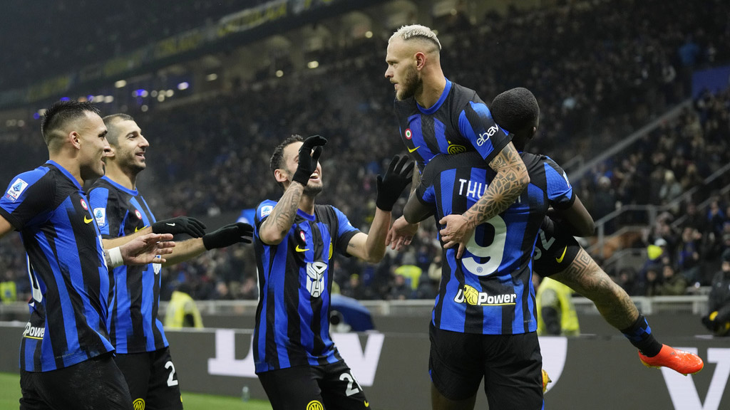 Inter Milan Pesta Gol ke Gawang Udinese di Liga Italia