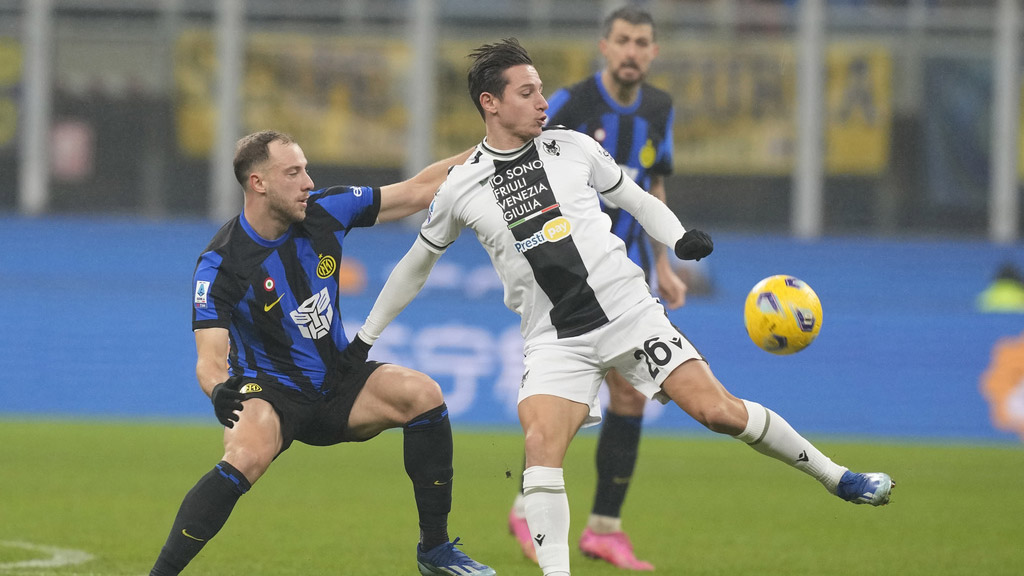 Inter Milan Pesta Gol ke Gawang Udinese di Liga Italia