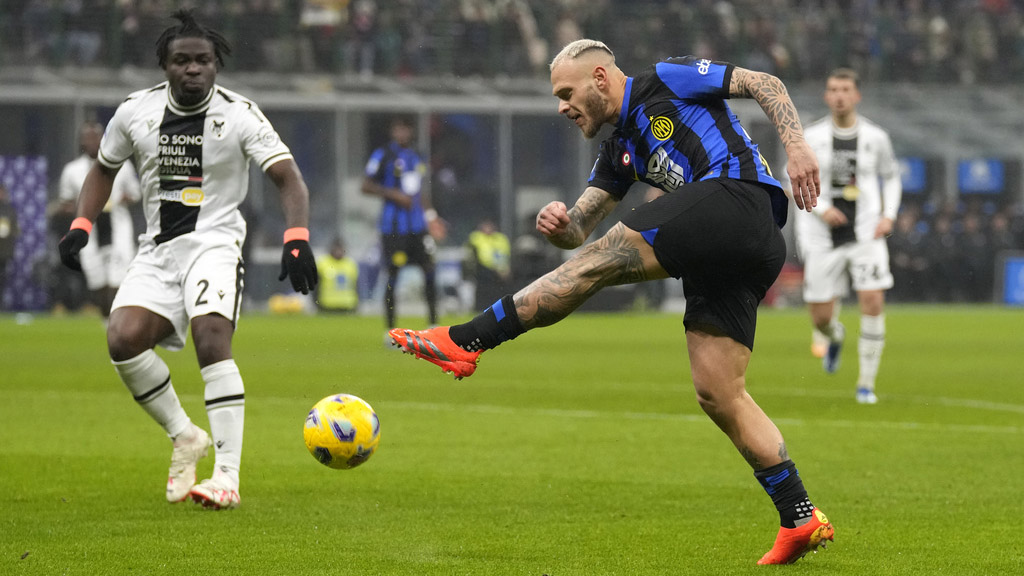 Inter Milan Pesta Gol ke Gawang Udinese di Liga Italia