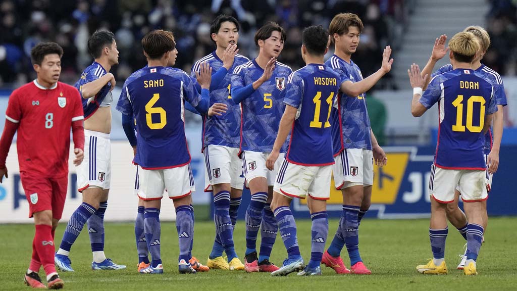 Jepang Lumat Thailand 5 Gol Tanpa Balas, Timnas Indonesia Wajib Waspada