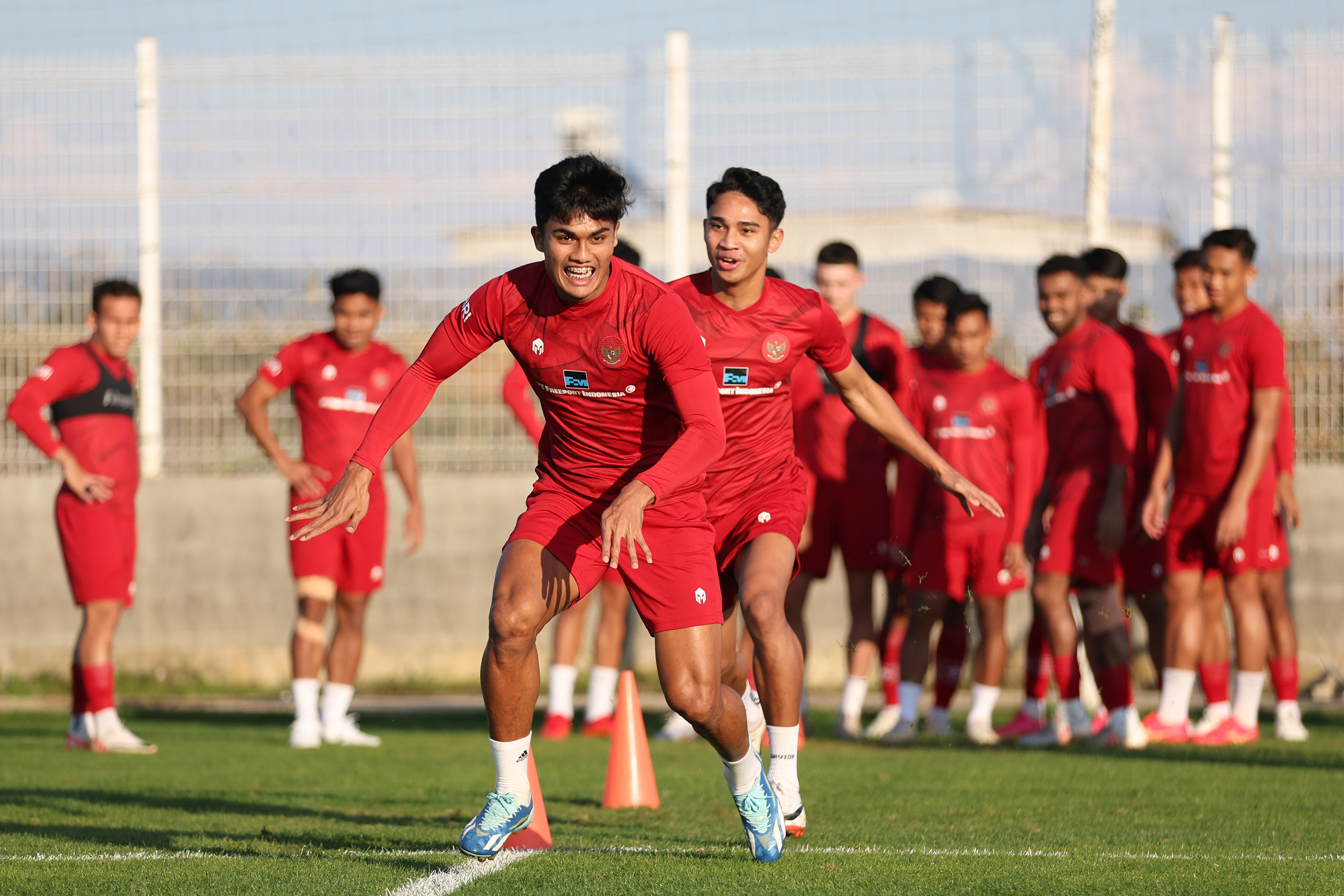 Momen Rafael Struick dan Ivar Jenner Latihan Bareng Timnas Indonesia di Turki
