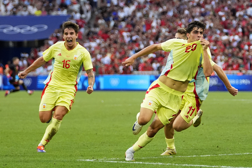 Singkirkan Maroko, Spanyol ke Final Sepakbola Putra Olimpiade 2024 